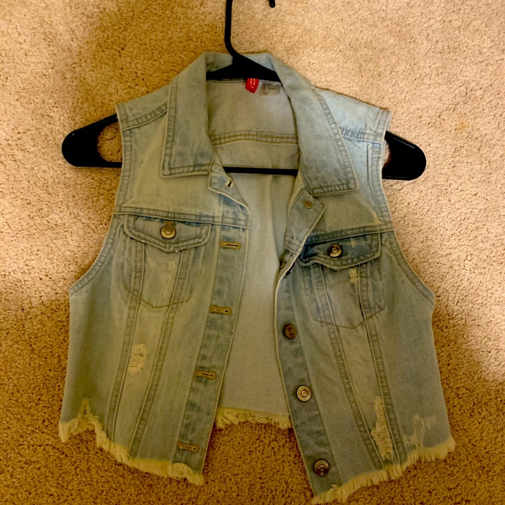 Denim vest
